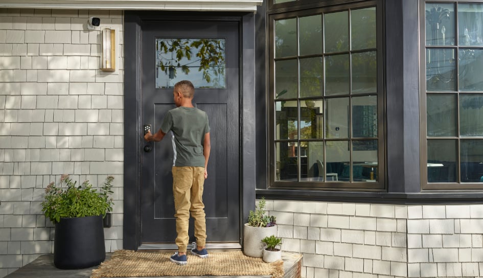 Vivint Smart Lock on home in Cleveland