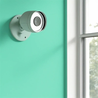 Cleveland vivint camera facing a window